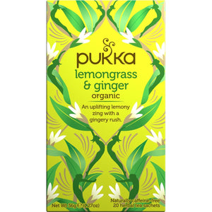 Pukka - Tee Bio, Zitronengras-Ingwer, Packung à 20 Stück
