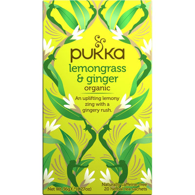 Pukka - Tee Bio, Zitronengras-Ingwer, Packung à 20 Stück