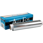 Klika - Foil | Feuille d'aluminium sur rouleau | Aluminium 30 cm | 125m | 14my | Argent | 1 pièce