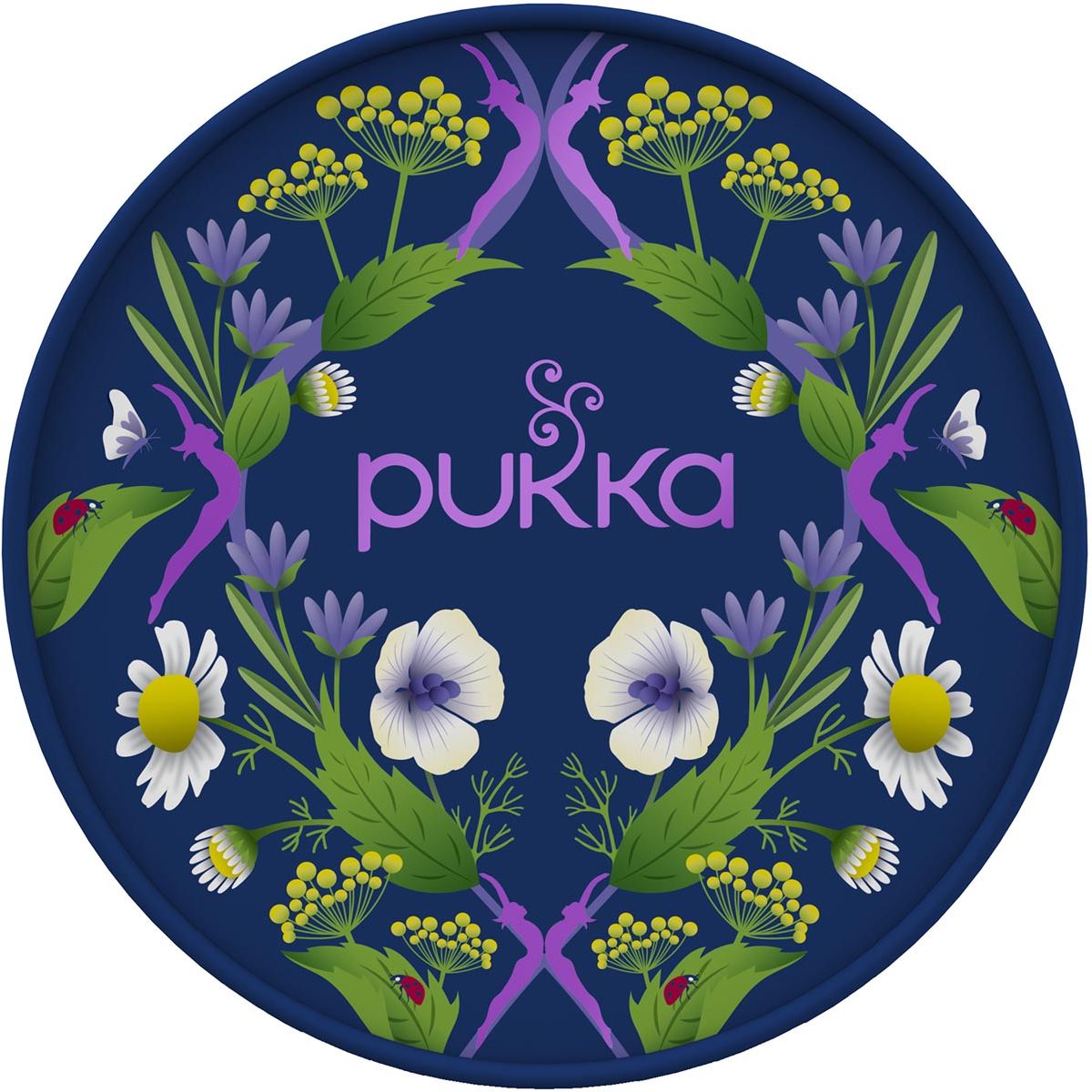 Pukka - coffret sélection de thé bio, saveurs assorties, boîte de 90 pièces