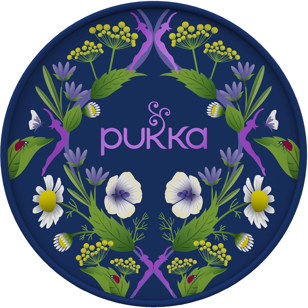 Pukka - coffret sélection de thé bio, saveurs assorties, boîte de 90 pièces