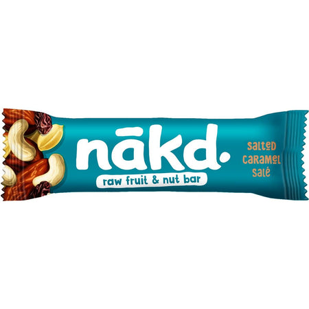 Nakd -   Salted Caramel, reep van 35 g, pak van 18 stuks