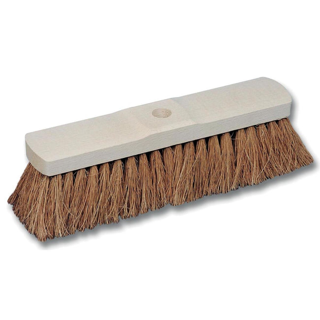 Klika - Kokosnussbürste aus unlackiertem Holz, 32 cm