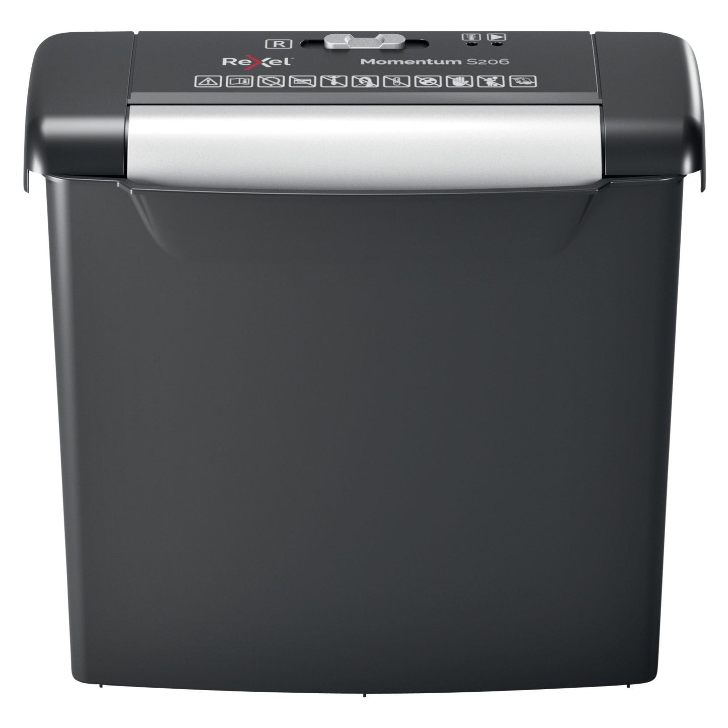Rexel -  Momentum S206 papiervernietiger Reepversnippering 72 dB Zwart, Grijs