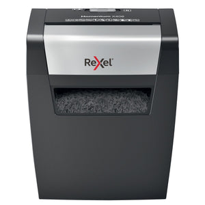 Rexel -  Momentum X406 papiervernietiger Deeltjesversnippering 70 dB Blauw, Grijs