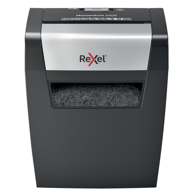 Rexel - Destructeur de papier Momentum X406 copeaux 4x28mm