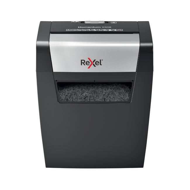 Rexel - Destructeur de papier Momentum X308 déchiquete 5x42mm