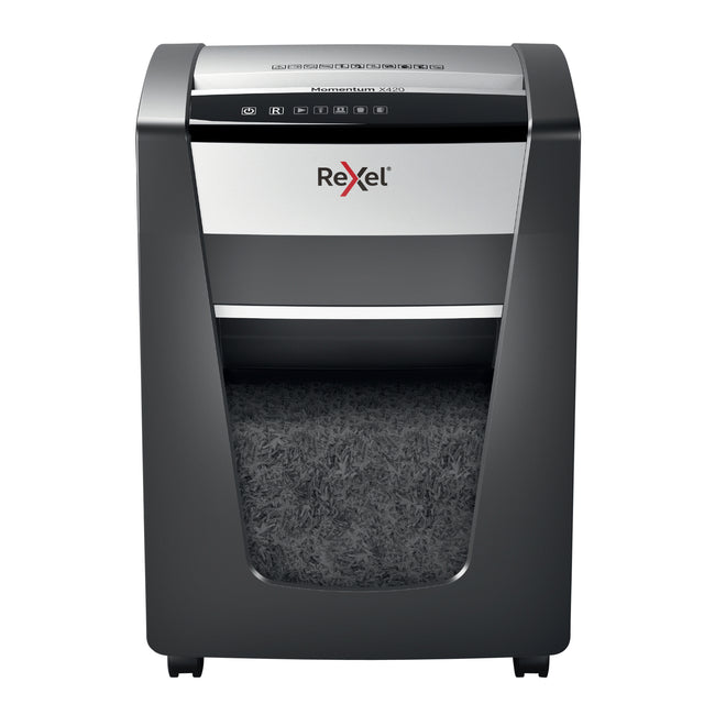 Rexel - Destructeur de papier Momentum X420 déchiquete 4x40mm