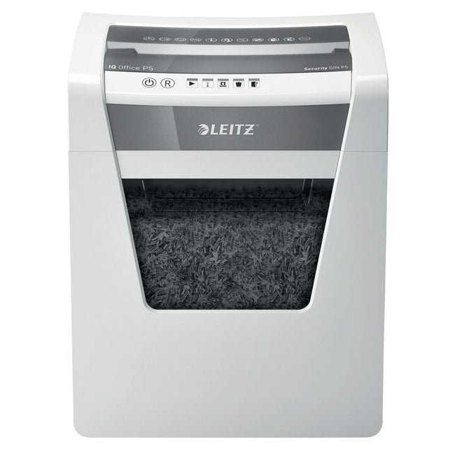 Leitz -  Papiervernietiger IQ P5 snippers 2x15mm