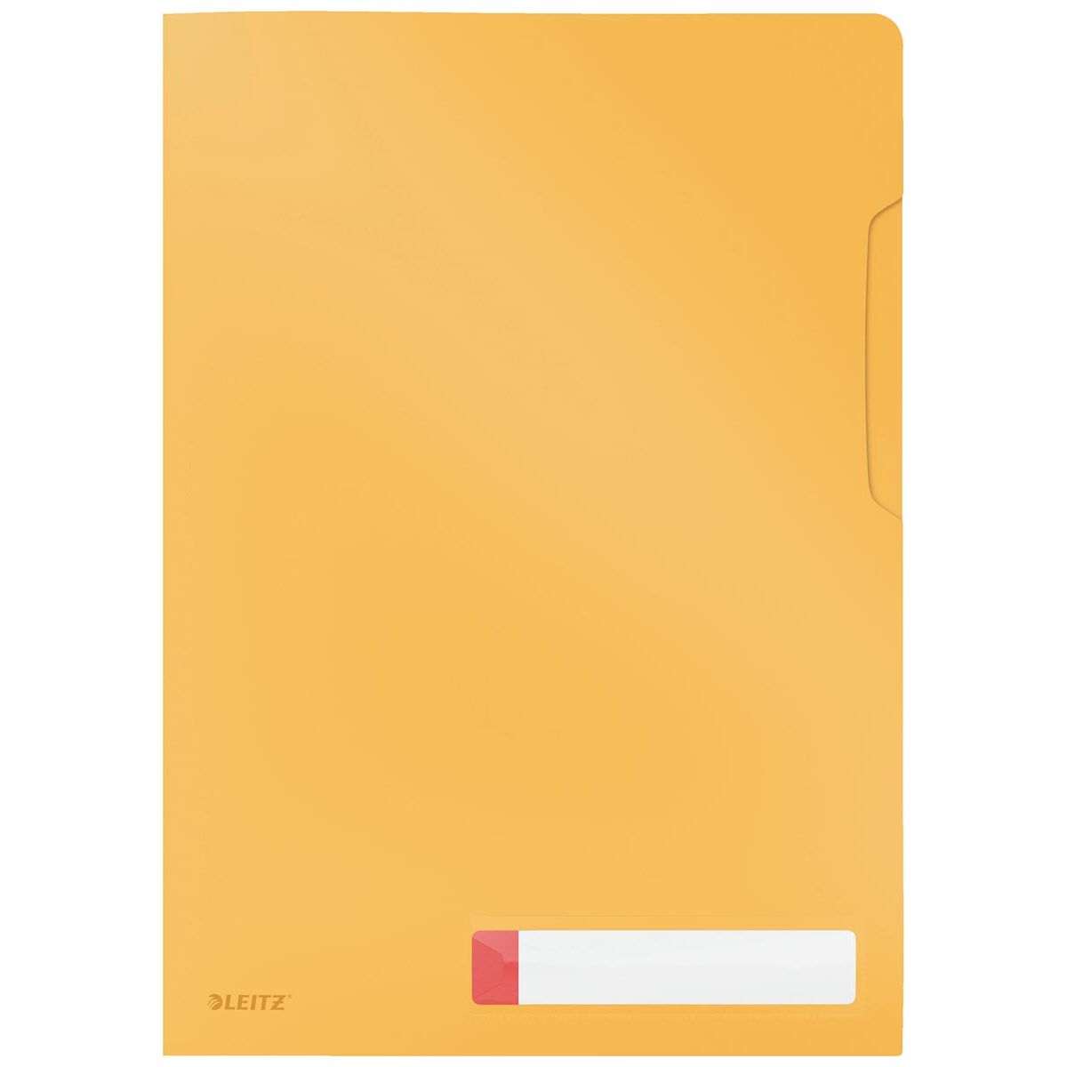 Leitz - Dossier en L Cosy, pi A4, 200 microns PP, opaque, jaune