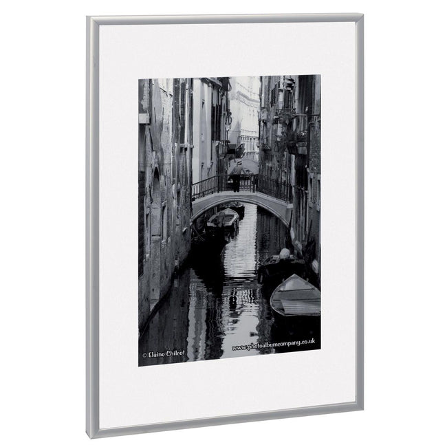 The Photo Album Company – TPAC-Fotorahmen Aluminium, Silber, A4