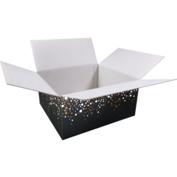 Klika - Geschenkbox | Party-Spot-An | Golfkarton | 35x31x17cm | 10 Stücke