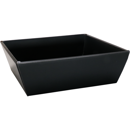 Klika -  Mand | golfkarton | biermand | 31x29x10cm | vierkant | zwart | 40 stuks