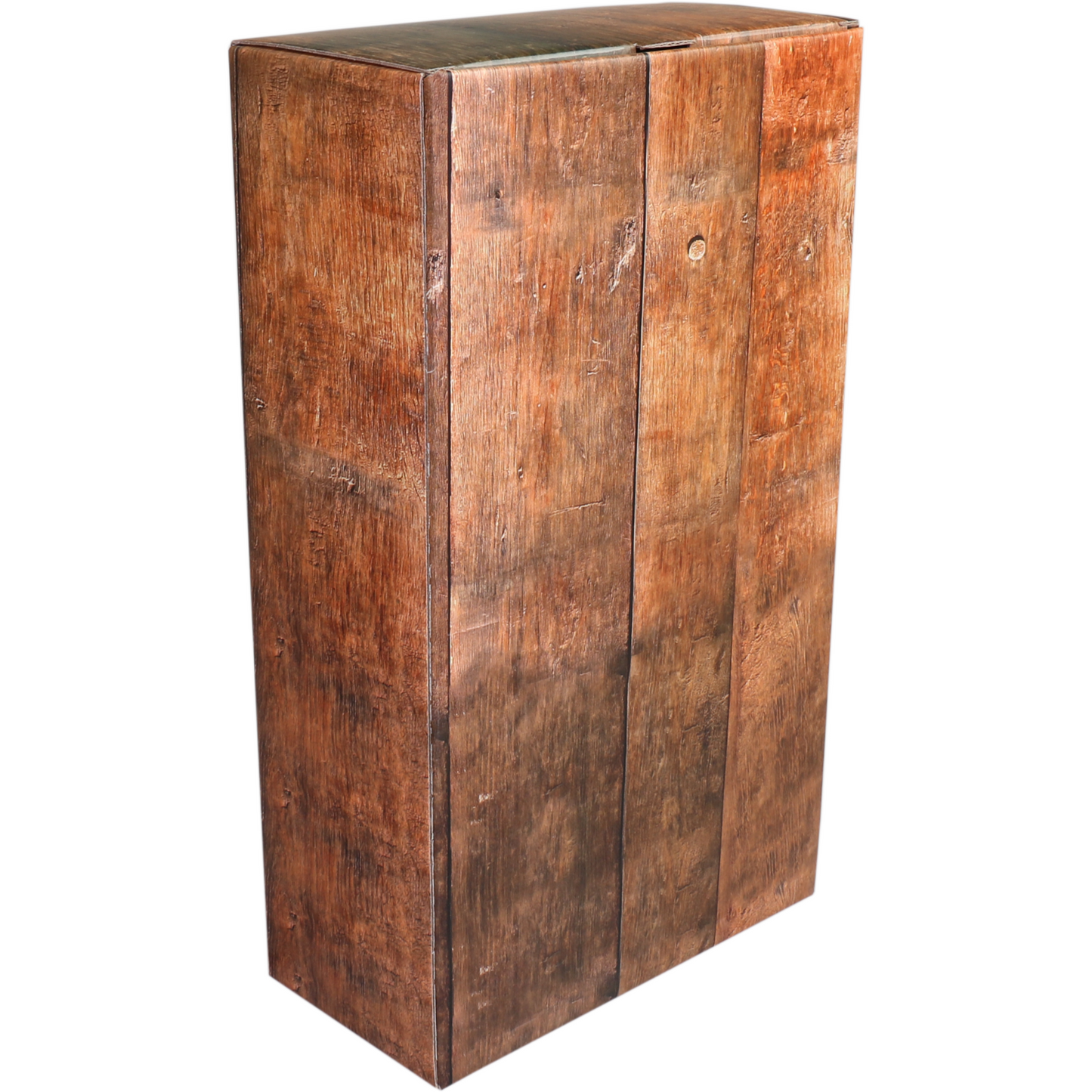 Klika - Flesdoos | Barrel wood | karton | 2 flessen | 191x95x330mm | 25 stuks