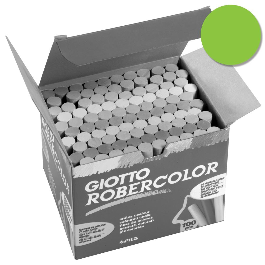 Giotto -  krijt Robercolor groen