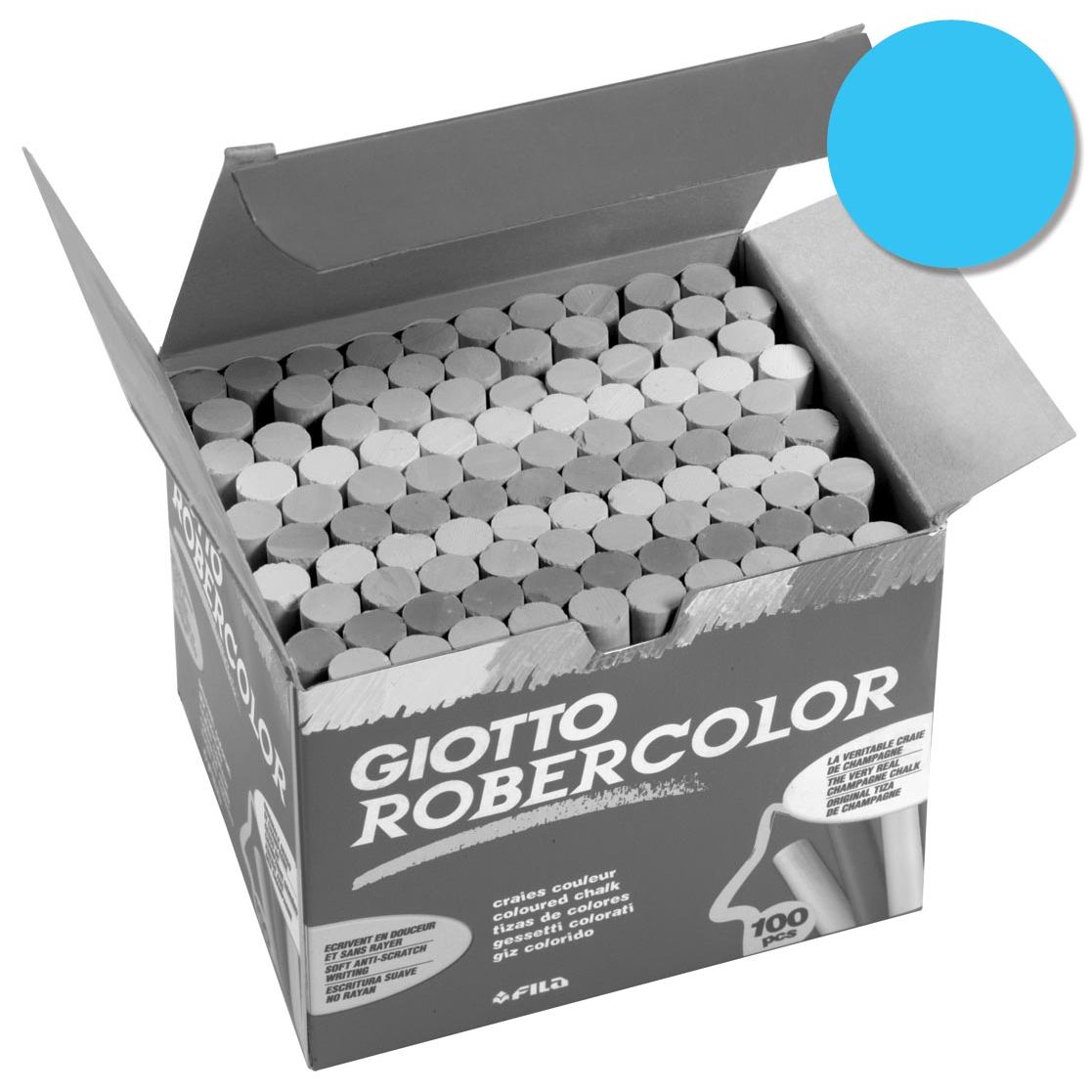 Giotto - Kreide Robercolor blau