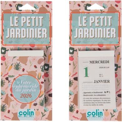 Klika -  Dagblokkalender Le Petit Jardinier
