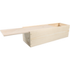 Klika - Coffret à vin | bois | 1 bouteille | y compris Couvercle | 340x95x85mm | 5 pièces
