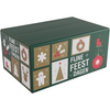 Klika -  Kerstpakketdoos | Tegels | golfkarton | 31x20x14cm | Kerstmis | a | 10 stuks