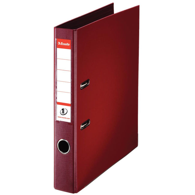 Esselte - Classeur Power N°1 bordeaux, dos 5 cm