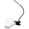 Alba - Lampe de bureau LED sans fil Clip, avec pince, noir