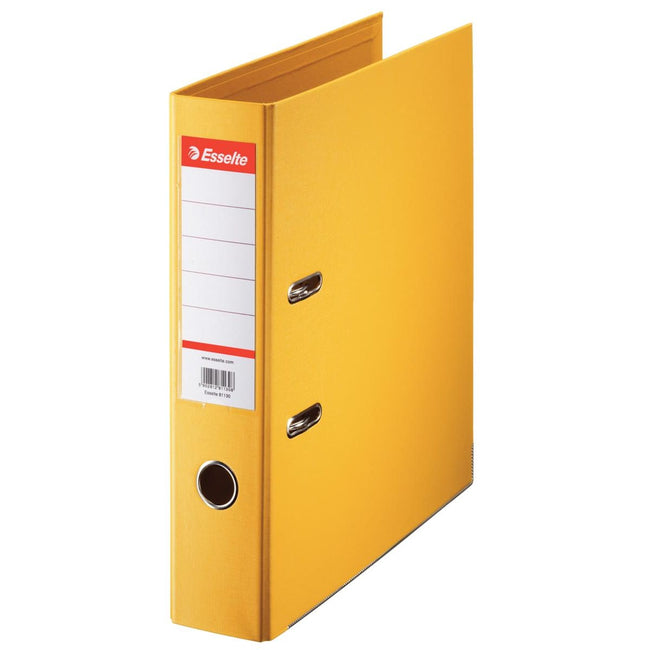 Esselte - Chemise Power N°1 jaune, dos 7,5 cm