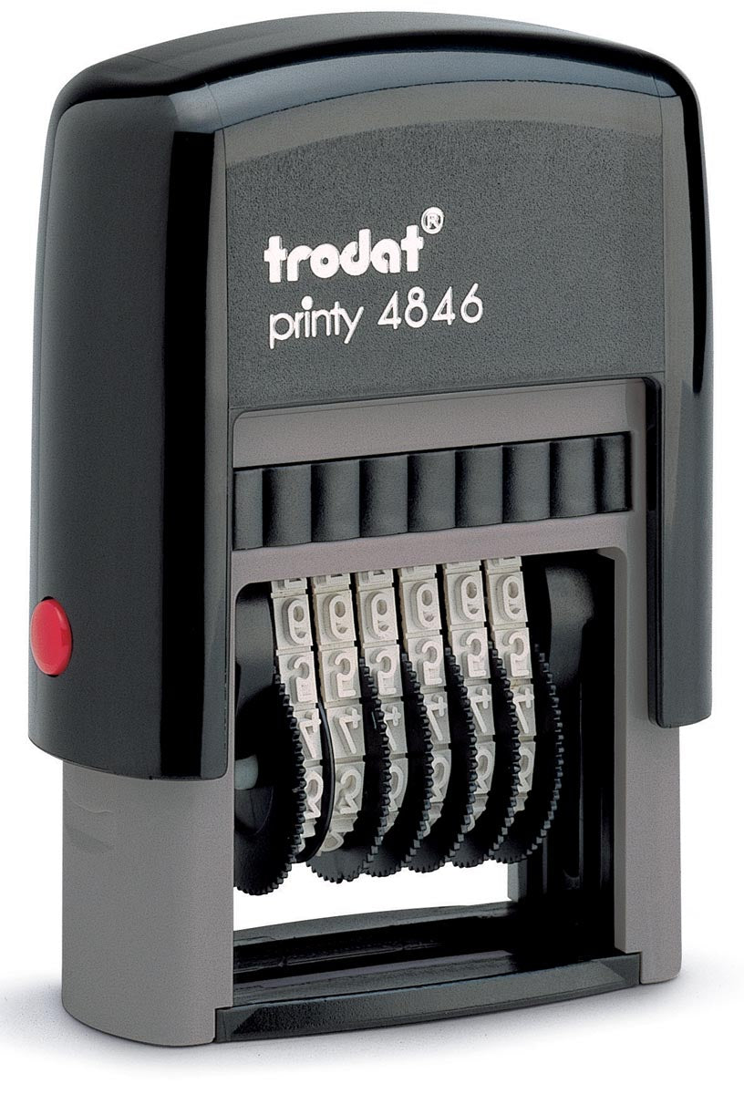 Trodat - nummerstempel Printy 4846