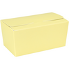 Depa -  Ballotin | karton + PP | 250gr | 113x62x55mm | pastelgeel/zilver | 200 stuks
