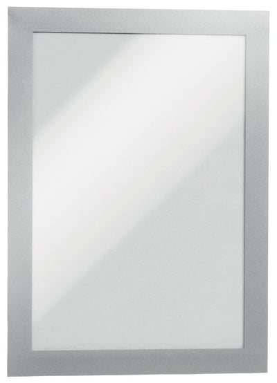 Durable - Duraframe 487123 A5 gris argenté 2 pièces