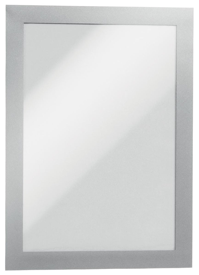 Durable - Duraframe 487123 A5 gris argenté 2 pièces