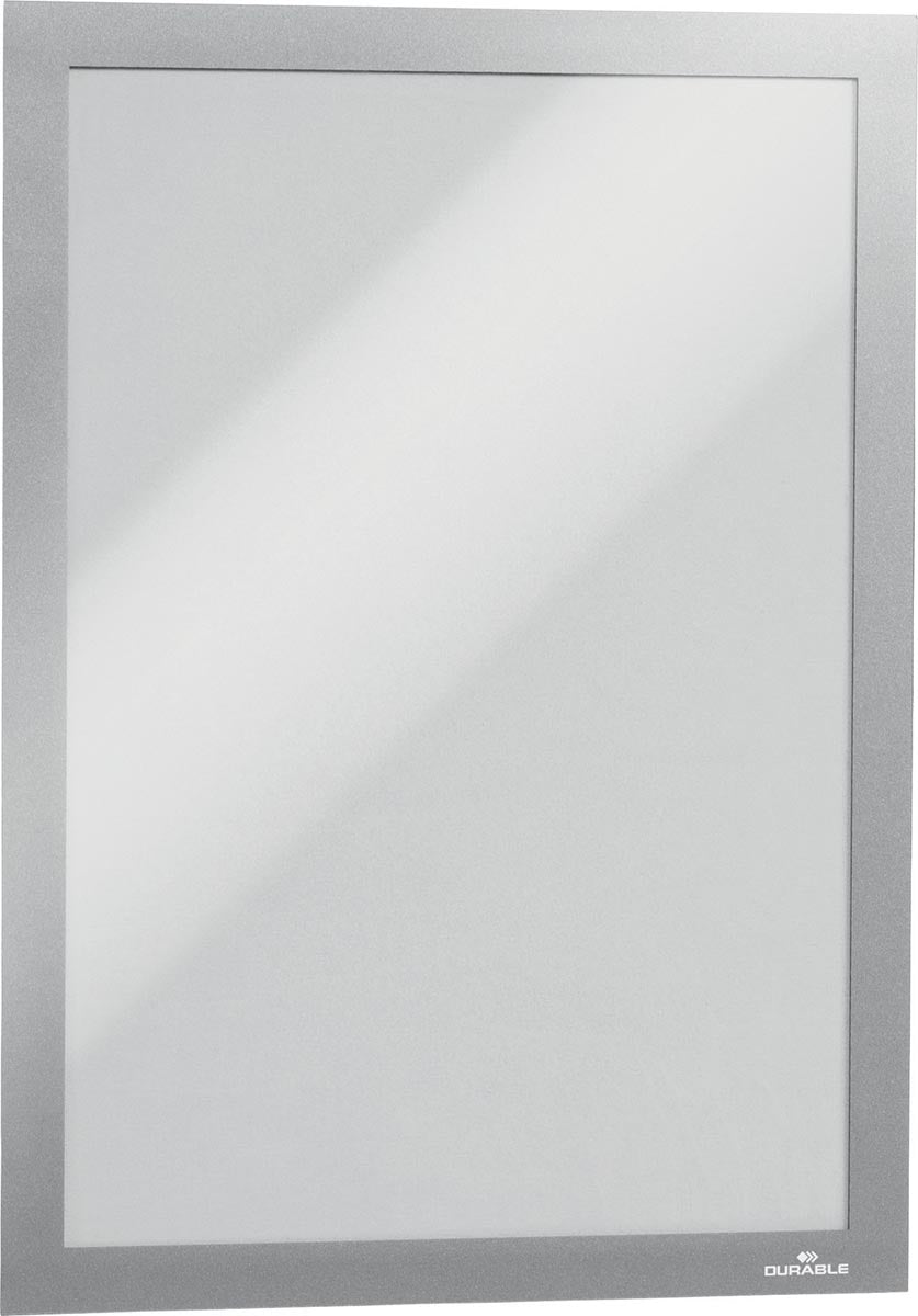 Langlebig – Duraframe A4 silber, in Hängetasche