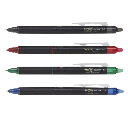 Pilot -  Rollerpen  frixion syn clicker f zwart | 12 stuks