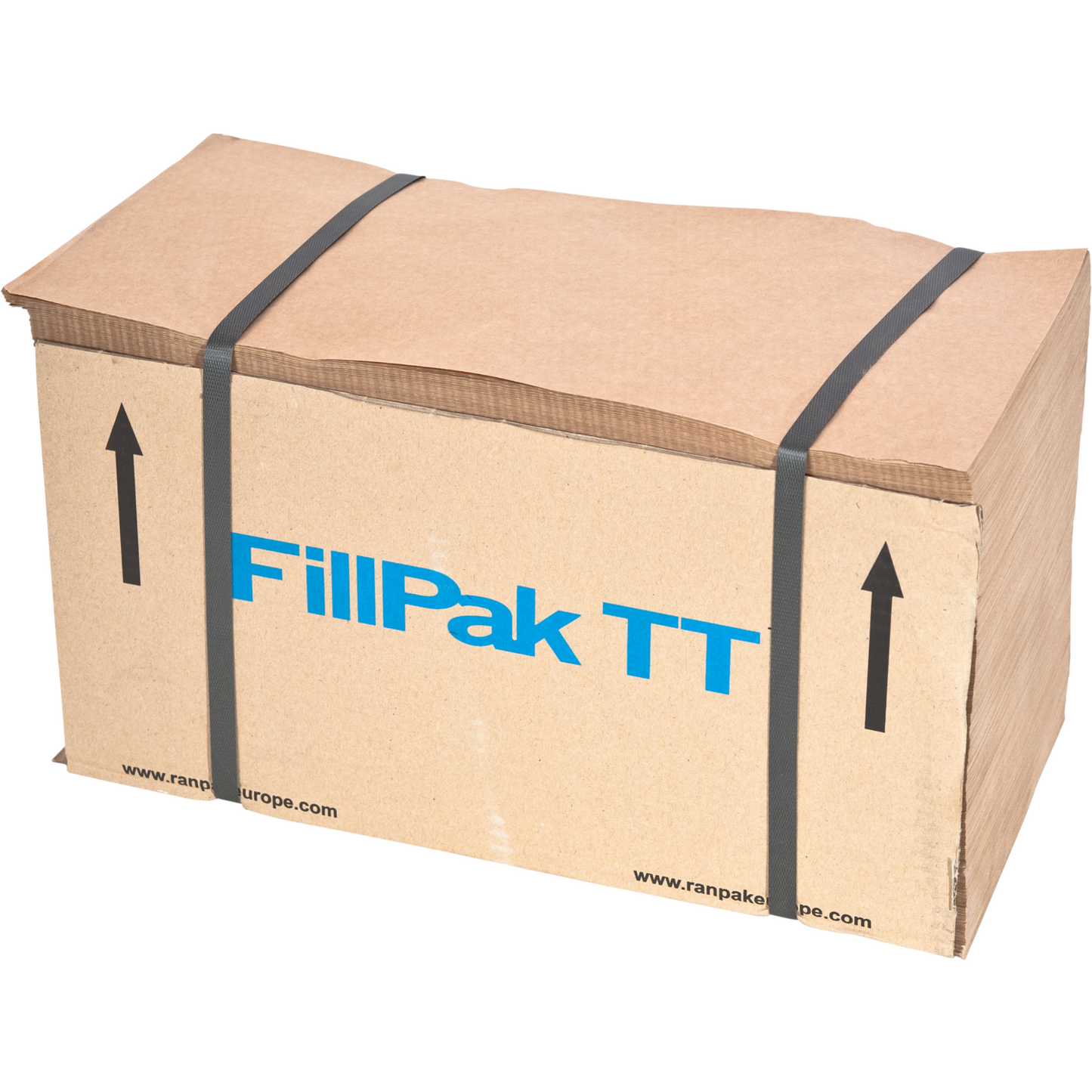 FillPak® - Matériel de remplissage | Papier Fanfold TT | 50gr / m² 500m | 38.1cm | brun