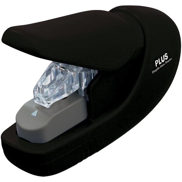 Plus -   nietloze nietmachine, zwart