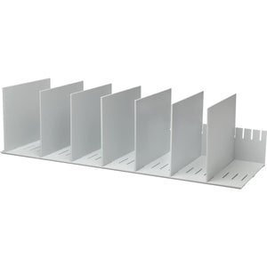 Paperflow -   sorteervak met 10 verstelbare tussenschotten, breedte 80,2 cm