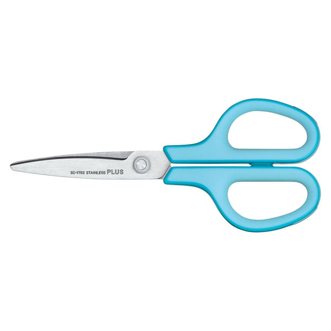 Plus - Plus FitCut Curve SMART schaar, 17,5 cm, blauw, op blister