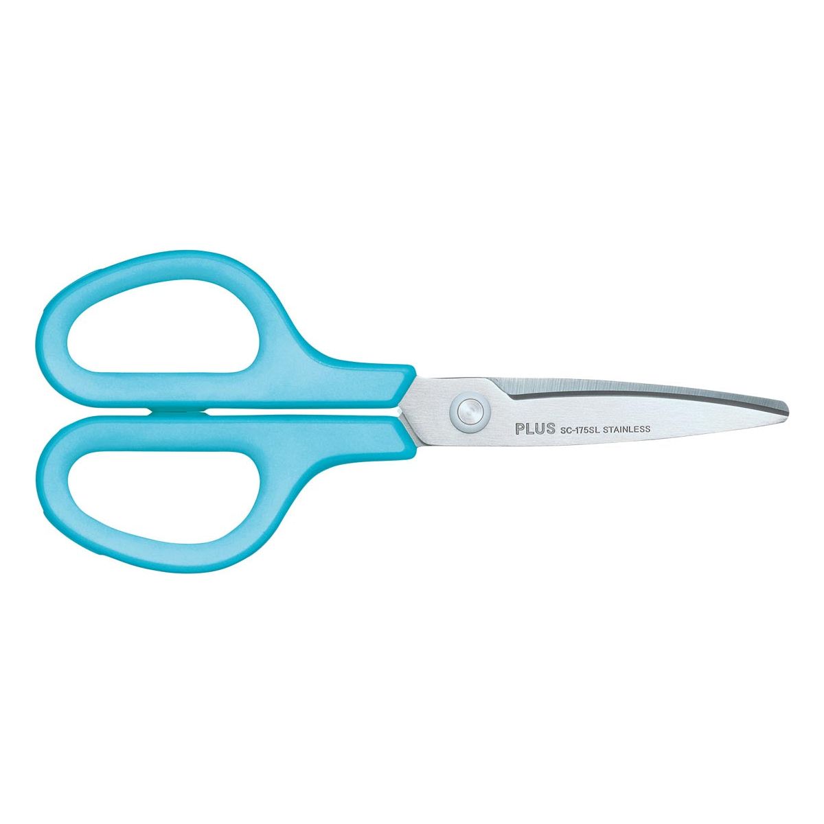 Plus - plus Fitcut -Kurve Smart Scissors für linke Menschen, 17,5 cm, blau, auf Blister