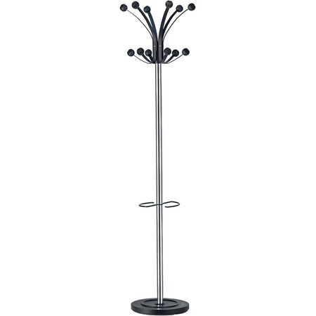 Unilux - Portemanteau Hakea, noir et chrome