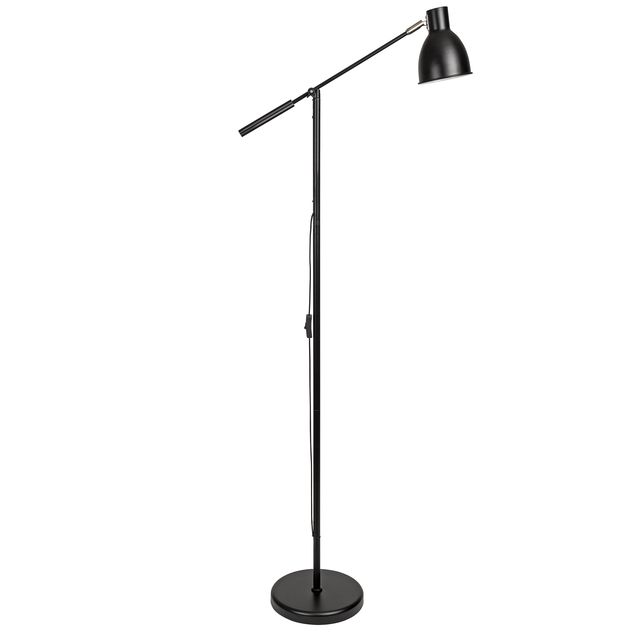 MAUL -  Vloerlamp Finja excl. LED lamp hg 138cm arm 30cm zwart