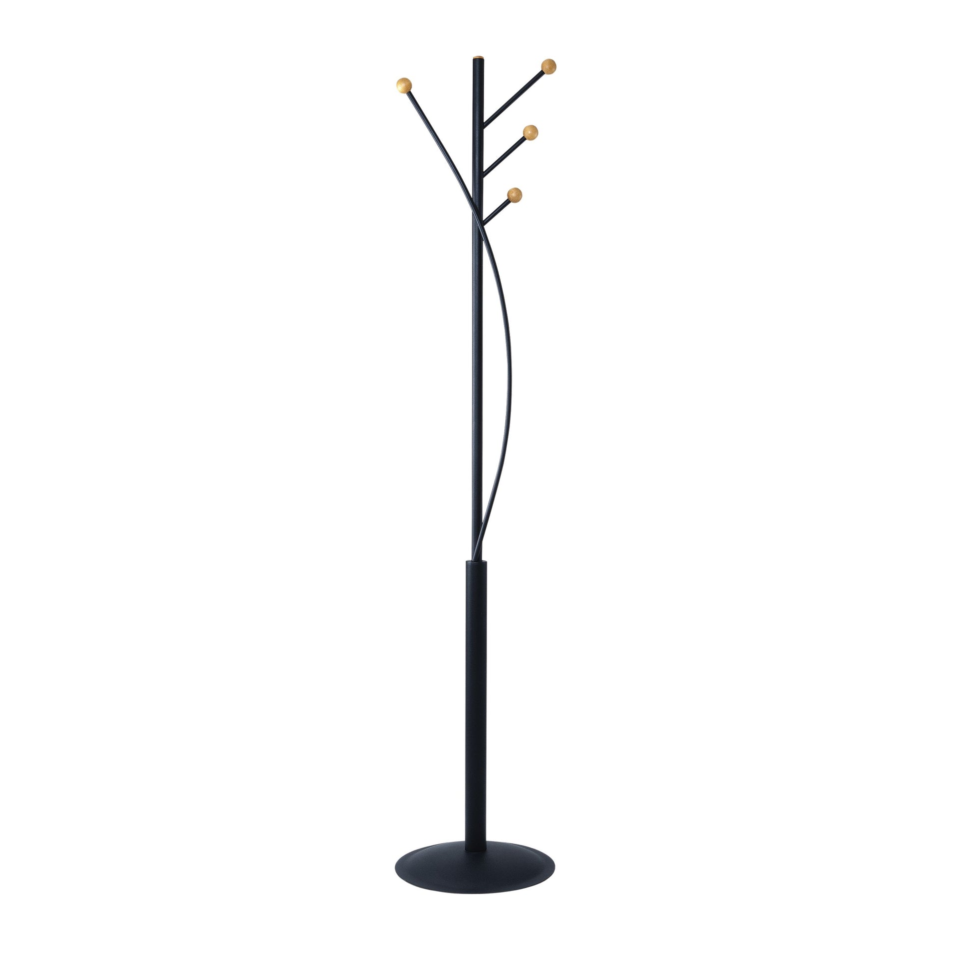 MAUL - Portemanteau Aura sur pied 180cm 4 crochets noir