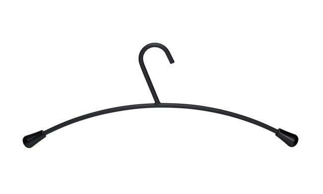 Maul - Cintre en métal 460x190mm noir 5 pièces