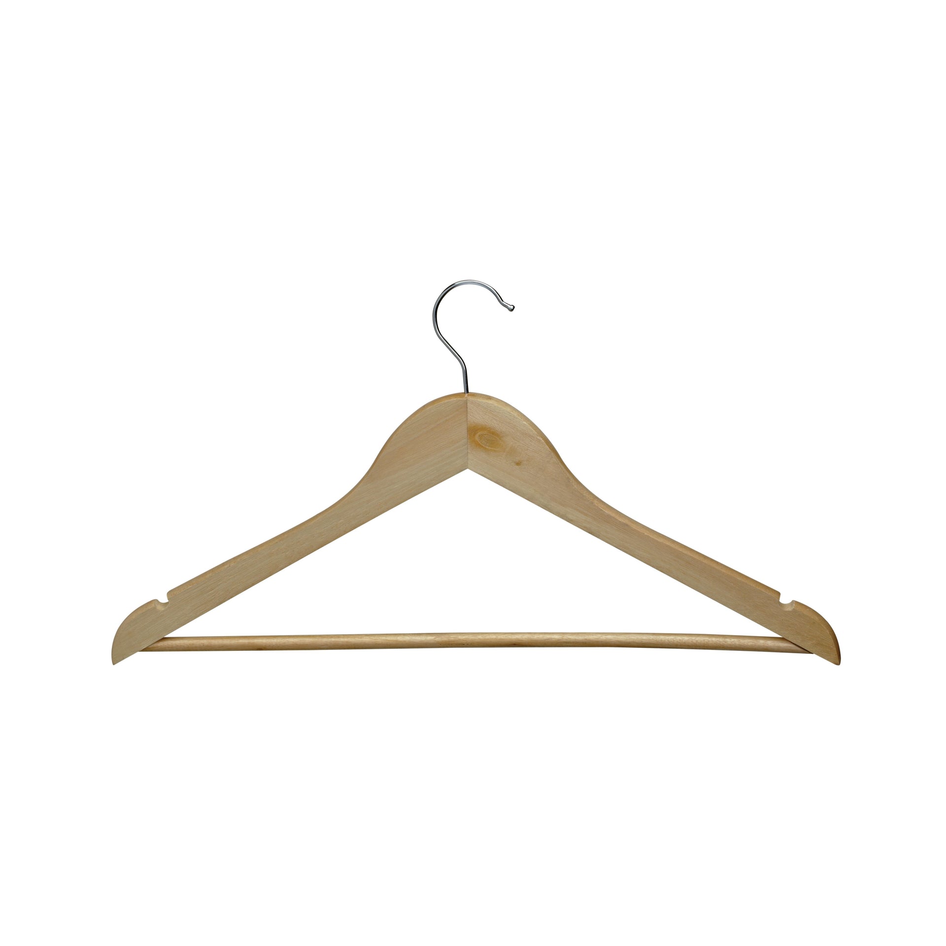 MAUL - Cintre en bois 450x220 mm hêtre 8 pièces
