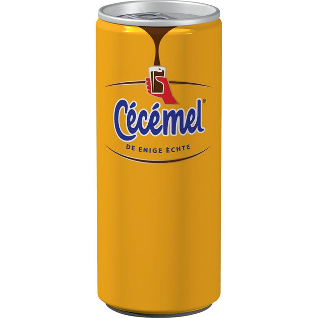 Cécémel - lait chocolaté, canette 25 cl, paquet de 24 pièces
