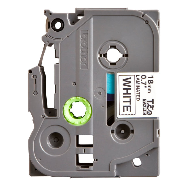 Brother -  Labele  ptouch tze241 18mm wit | 25 stuks