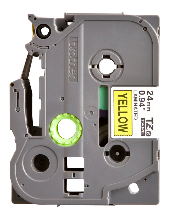 Brother -  Labele  ptouch tze651 24mm geel | 25 stuks