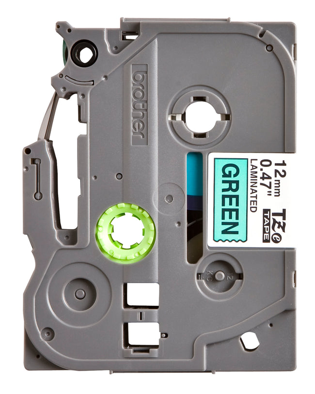 Brother -  Labele  ptouch tze731 12mm groen | 25 stuks