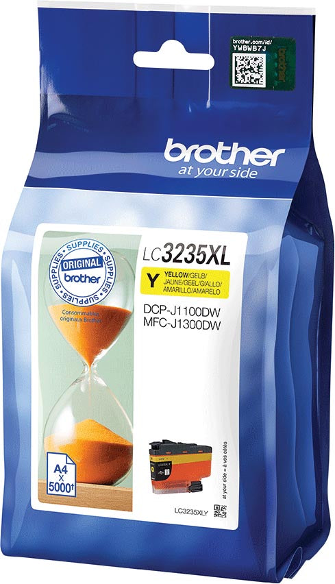 Brother -  inktcartridge, 5.000 pagina's, OEM LC3235XLY, geel (afbeelding 2)