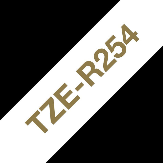 Brother -  Labele  ptouch tzer254 24mm wit