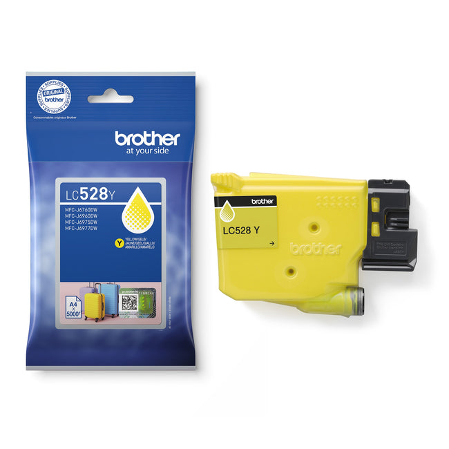 Brother -  Inktcartridge  lc-528y geel | 5 stuks
