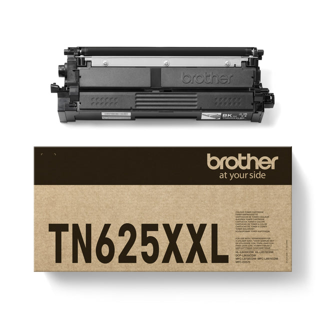 Brother -  Toner  tn-625xxlbk zwart